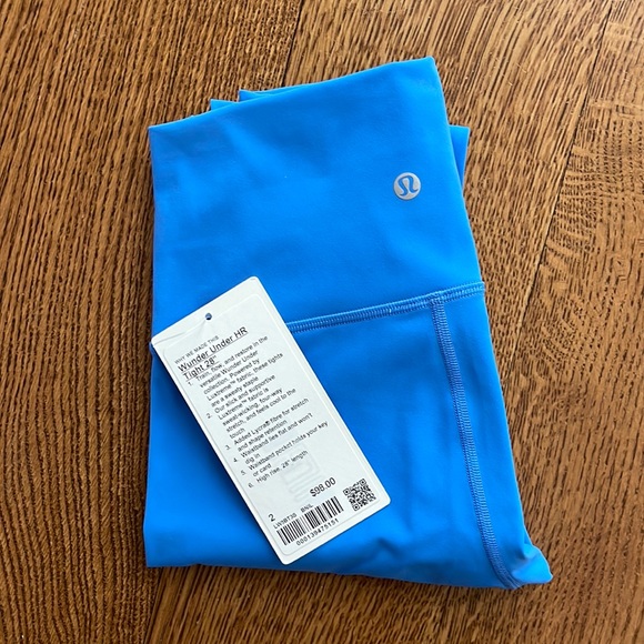 lululemon athletica Pants - Lululemon NWT Wunder Under HR Leggings 28”